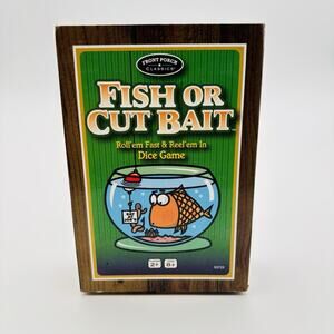 Fish Or Cut Bait Dice Game Complete. Pre Owned. Very Good Condition.